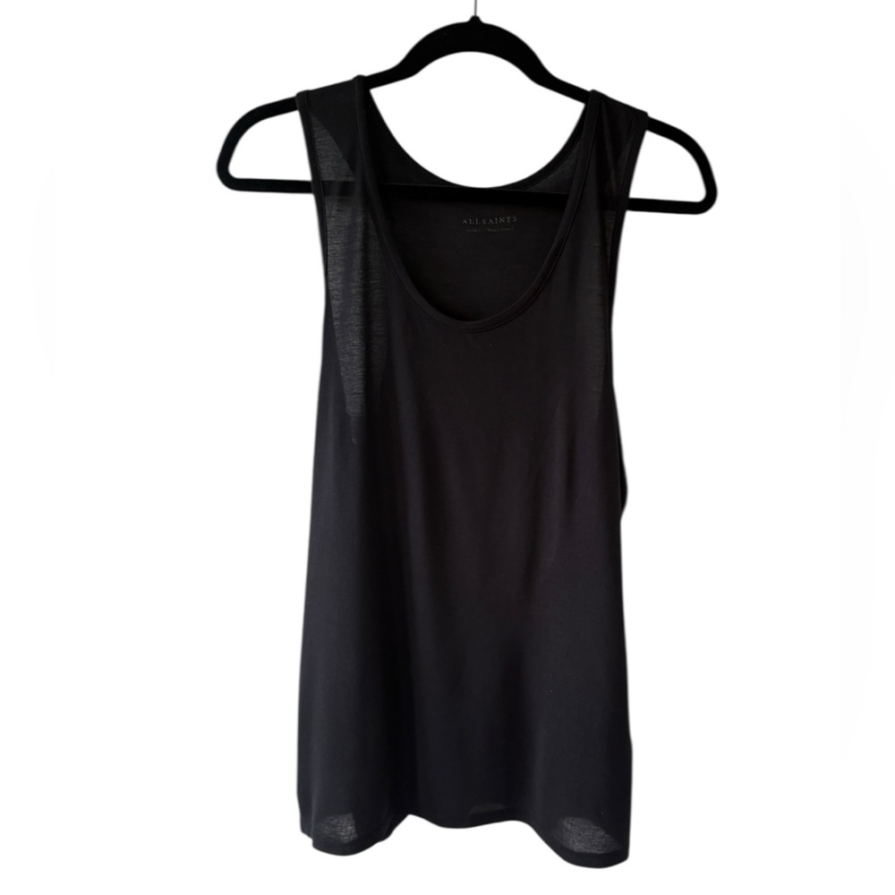 All Saints semi sheer Tanktop